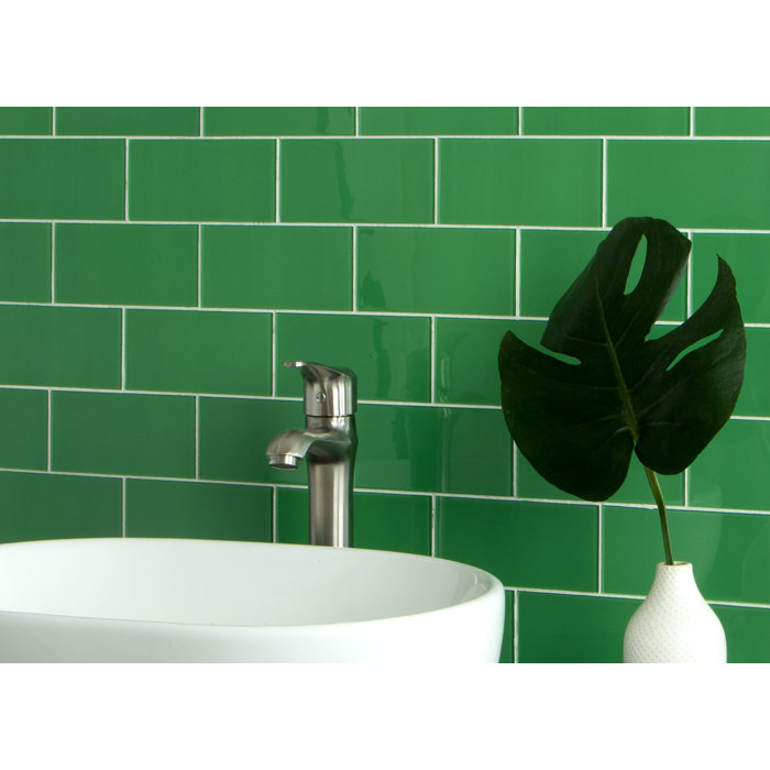 WS Tiles 3'' W x 6'' L Glass Peel and Stick Subway Tile & Reviews Wayfair